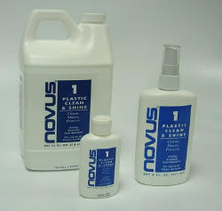 Novus Acrylic & Plexiglass Cleaning Kit, Novus 1, 2 & 3