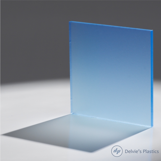 Soft Blue Plastiblurs Acrylic Sheet