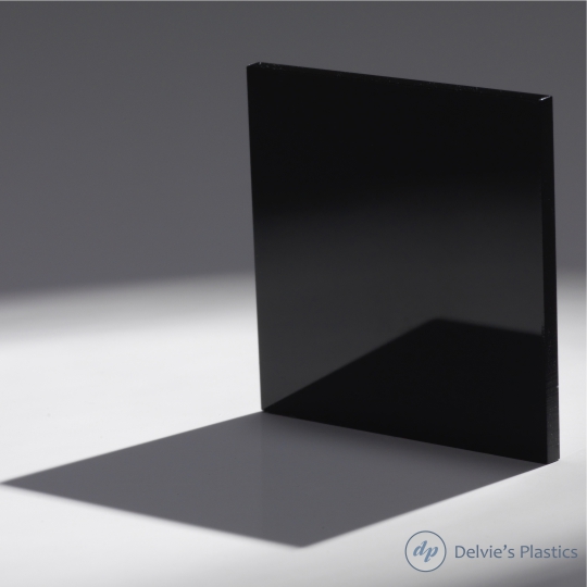 2025 Opaque Black Acrylic Sheet: Delvie's Plastics Inc.