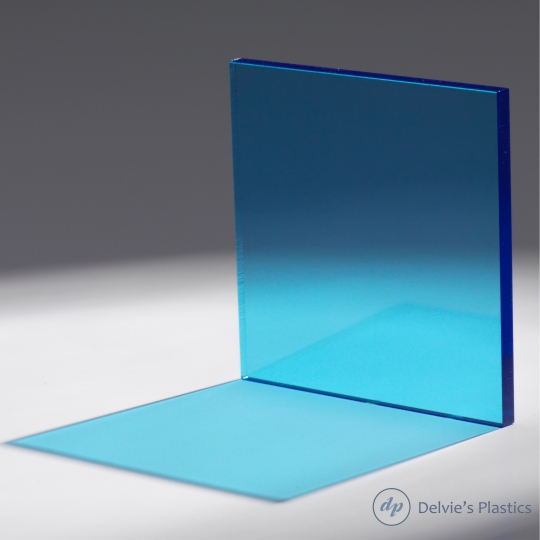 Craft Plastic Mirror  Blue Acrylic Sheet - Mobile