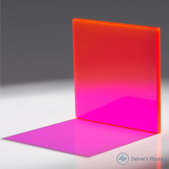 Fluorescent Extruded Acrylic Rod: Delvie's Plastics Inc.