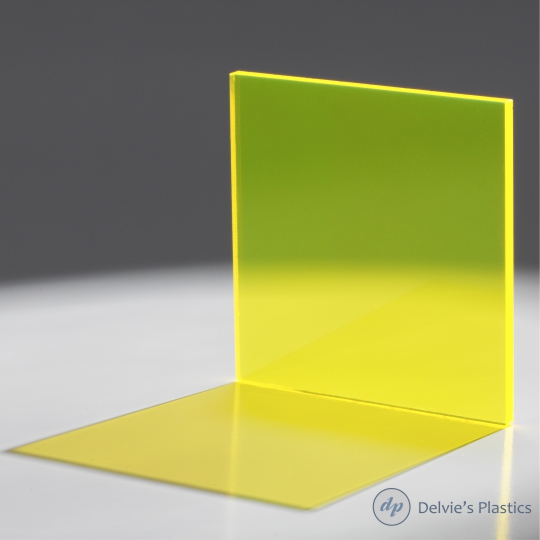 Fluorescent Extruded Acrylic Rod: Delvie's Plastics Inc.