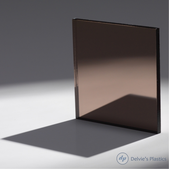 Bronze Mirror Acrylic Sheet: Delvie's Plastics Inc.