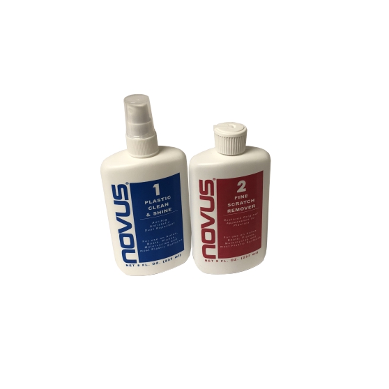 Novus Plastic Polish Kit (2 oz. Bottles)