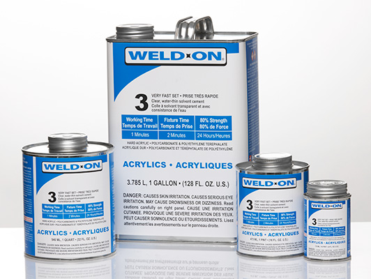 Weld-On #16 for Plexiglas and Acrylic Sheet: Delvie's Plastics Inc.